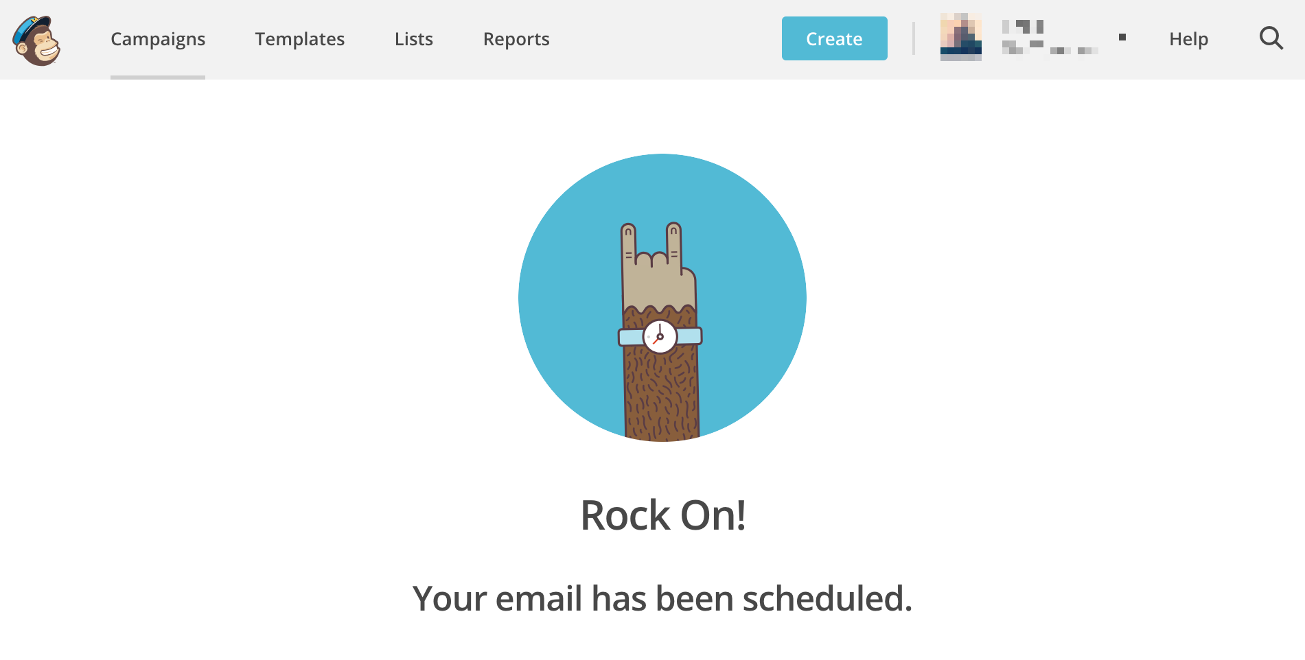 Mailchimp microcopy