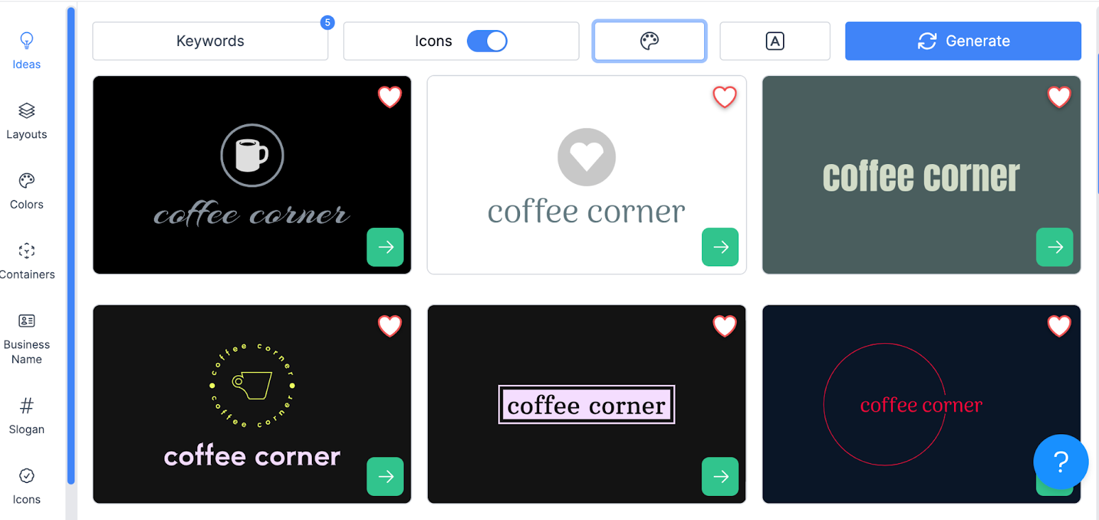 Logo.com logo options